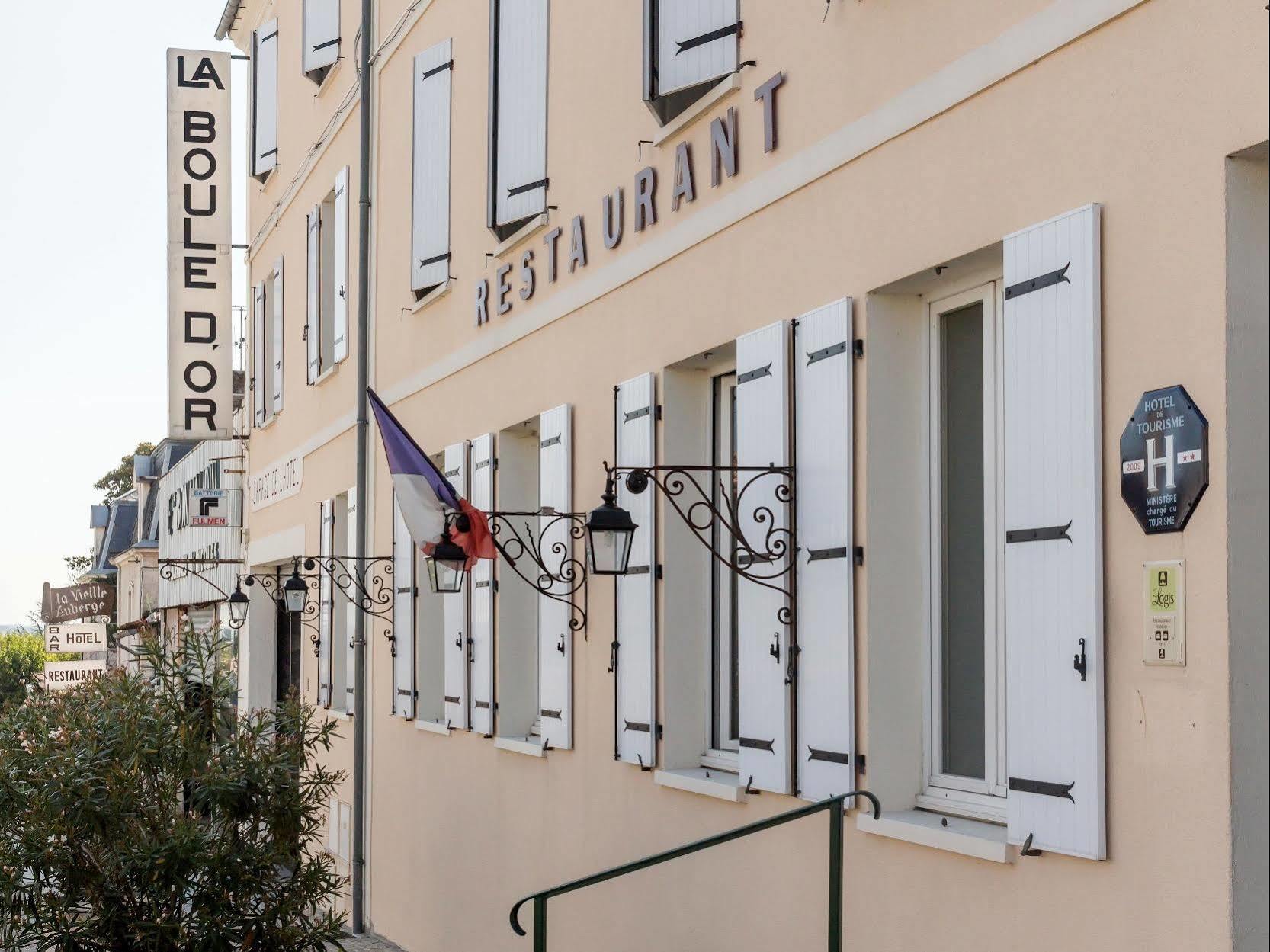 Hotel Restaurant La Boule D'Or Barbezieux-Saint-Hilaire Kültér fotó
